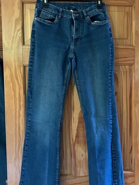 VENUS Dark Blue Flared Jeans